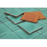 Verde Cana Deslavado - Talavera single-colour tiles