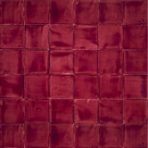 Vino Deslavado - Talavera red single colour tiles