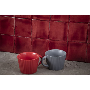 Vino Deslavado - Talavera red single colour tiles