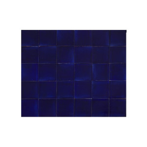 Azul Brillante - dark blue ceramic monocolour tiles - 90 tiles