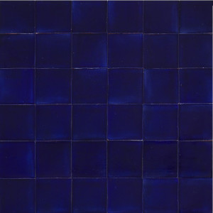Azul Brillante - dark blue ceramic monocolour tiles - 90 tiles