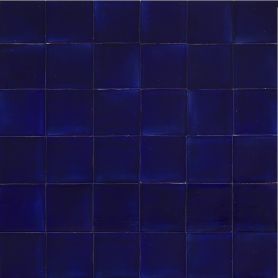 Azul Brillante - navy blue ceramic monocolour tiles