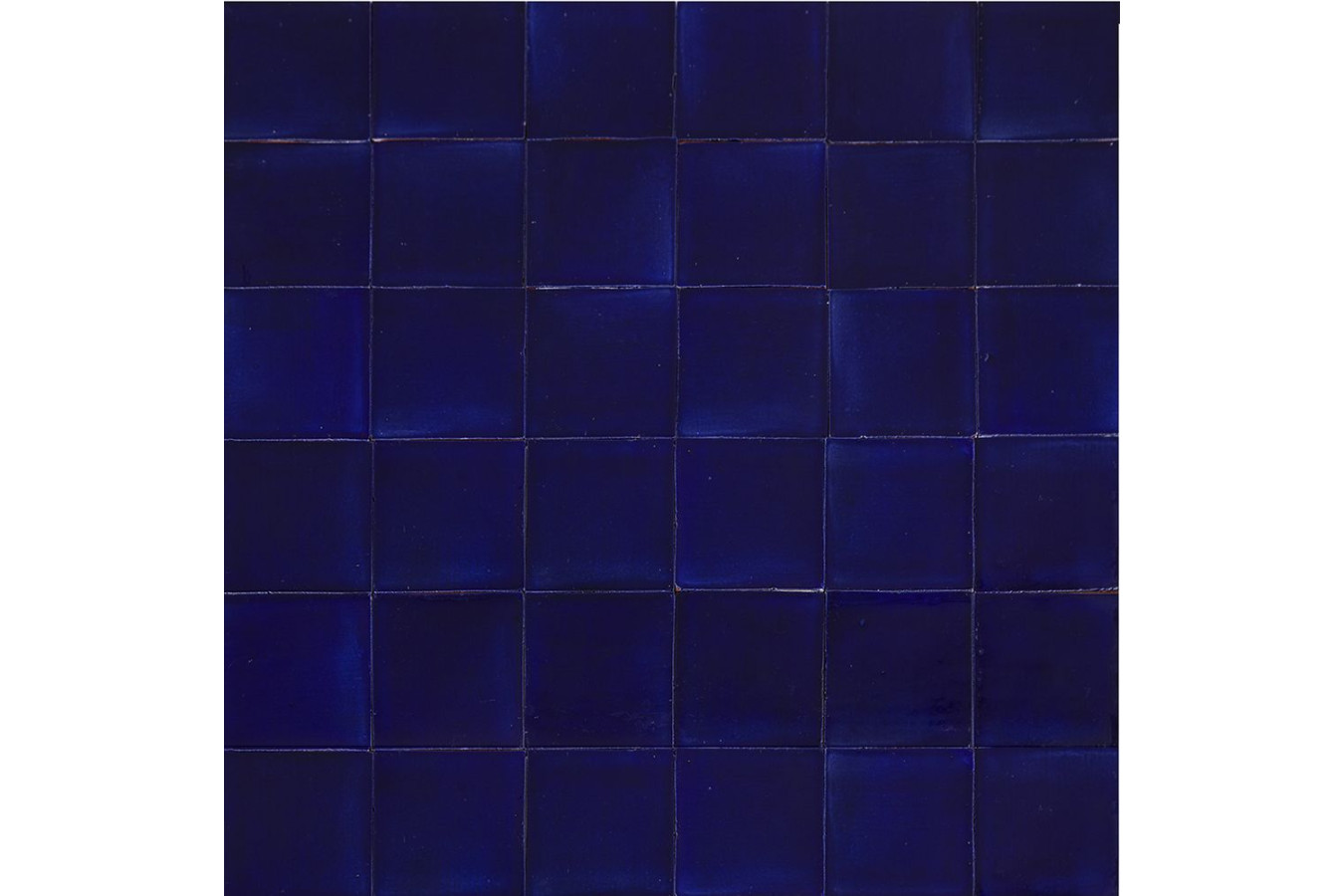 Azul Brillante - dark blue ceramic monocolour tiles - 90 tiles