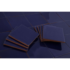 Azul Cobalto - cobalt ceramic monocolour tiles