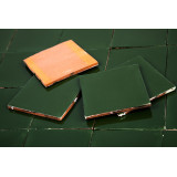 Verde Esmeralda - dark green ceramic monocolour tiles