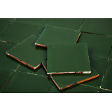 Verde Esmeralda - dark green ceramic monocolour tiles