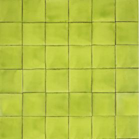 Verde Lima Deslavado lime - Talavera single-colour tile