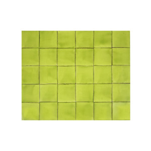 Verde Lima Deslavado - Talavera single-colour tiles