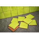 Verde Lima Deslavado - Talavera single-colour tiles