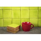 Verde Lima Deslavado - Talavera single-colour tiles
