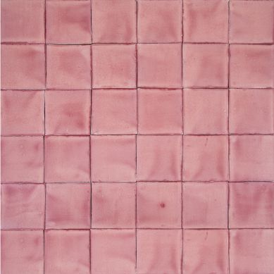 Rosa C - Talavera single-colour rose tiles