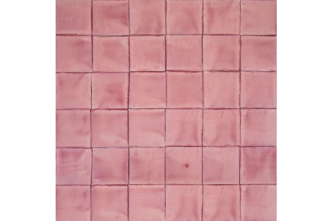 Rosa C - Talavera single-colour rose tiles