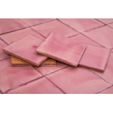 Rosa C - Talavera single-colour rose tiles