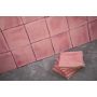 Rosa C - Talavera single-colour rose tile - 90 pcs.