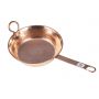 Large copper frying pan diam. 30 cm