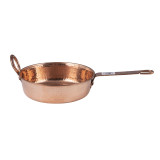 Set of copper pans from Mexico