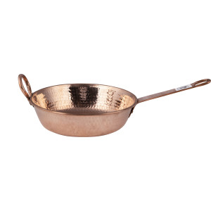 Set of copper pans from Mexico