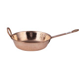 Set of copper pans from Mexico