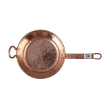 Set of copper pans from Mexico