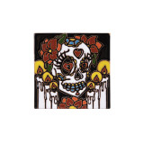 Maestra - Catrina series - mexican ceramic tile 1pc
