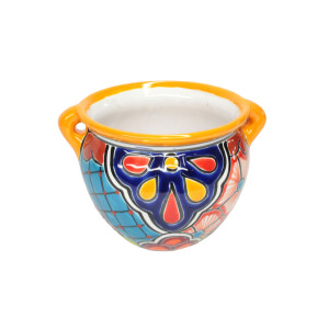 Olla flowerpot - ceramic Mexican pot