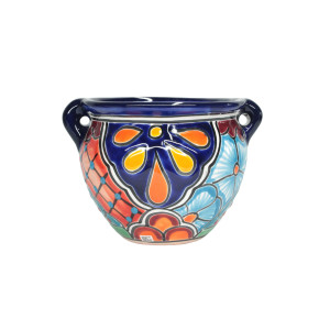 Olla flowerpot - ceramic Mexican pot