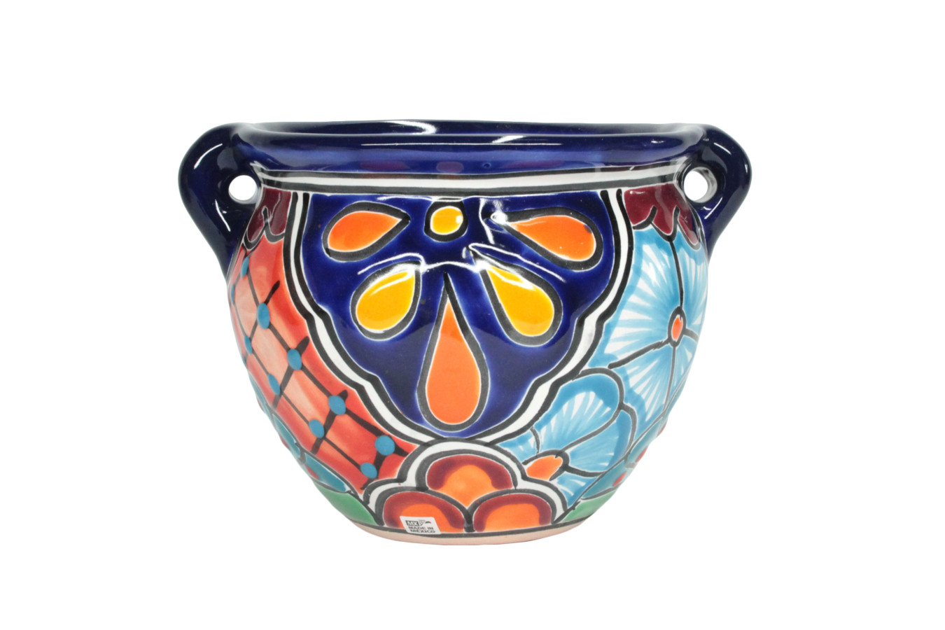 Olla flowerpot - ceramic Mexican pot