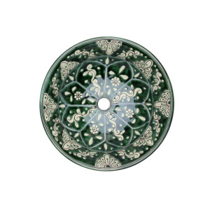 Baila - Green Mexican sink