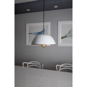 Minimalista - hand-made lamp shade - pure copper