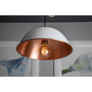 Minimalista - hand-made lamp shade - pure copper
