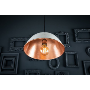 Minimalista - hand-made lamp shade - pure copper