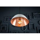 Minimalista - hand-made lamp shade - pure copper