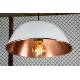 Minimalista - hand-made lamp shade - pure copper