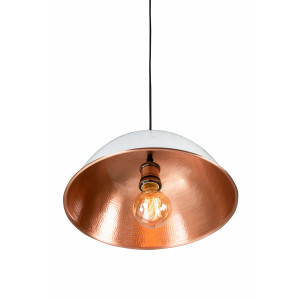 Minimalista - hand-made lamp shade - pure copper