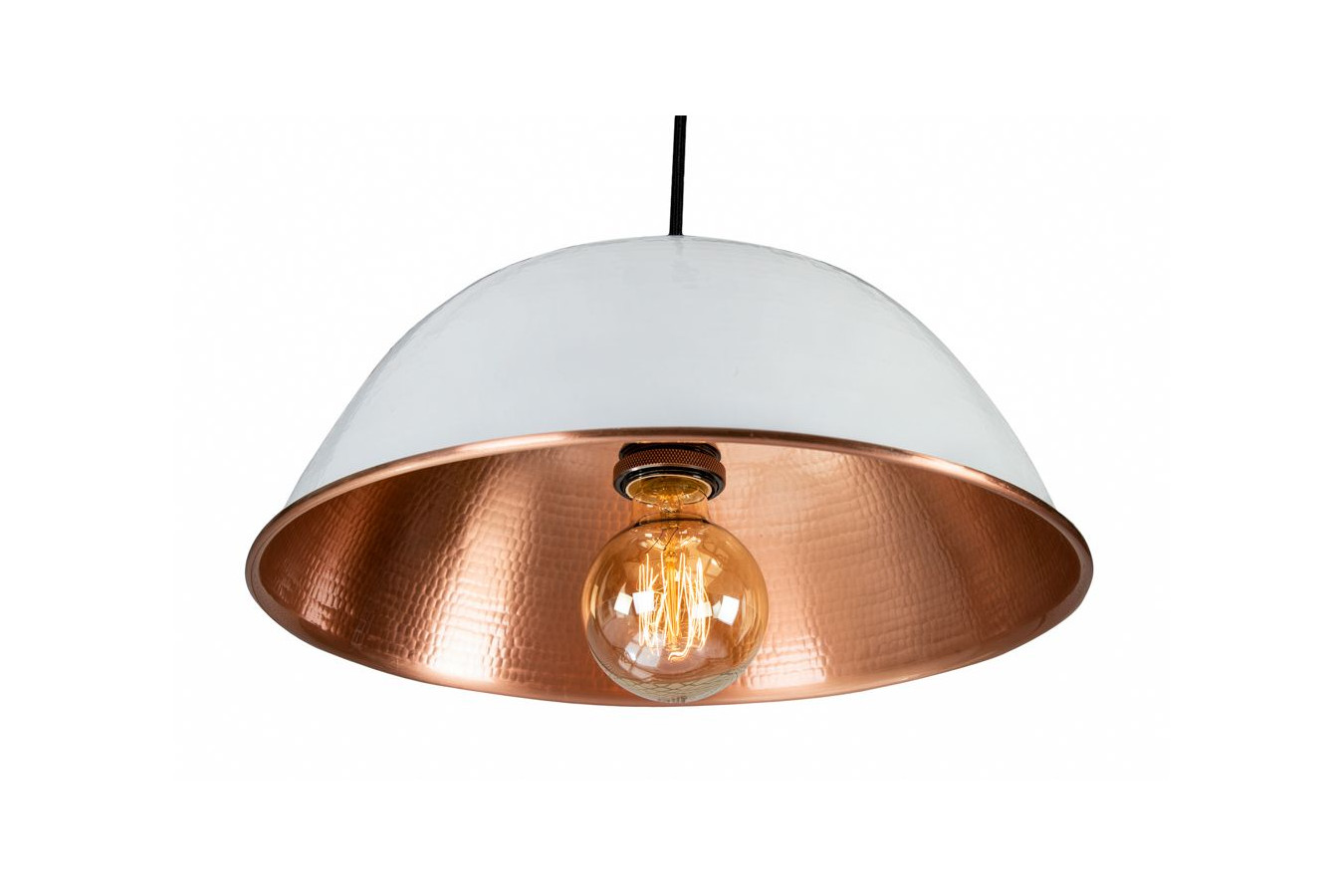 Minimalista - hand-made lamp shade - pure copper