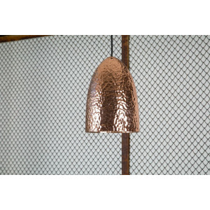 Ramon Rose - oblong copper lamp from Mexico