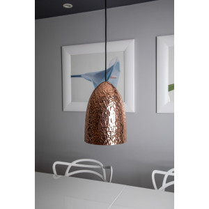 Ramon Rose - oblong copper lamp from Mexico