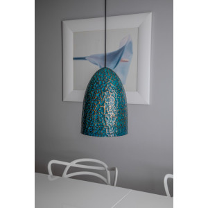 Ramon Verde - oblong copper lamp from Mexico