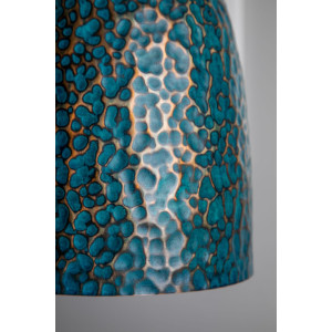 Ramon Verde - oblong copper lamp from Mexico