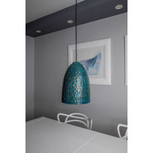 Ramon Verde - oblong copper lamp from Mexico