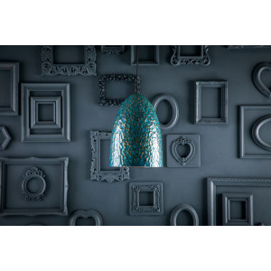 Ramon Verde - oblong copper lamp from Mexico