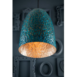 Ramon Verde - oblong copper lamp from Mexico