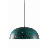 Sandia Agujero Verde - copper lamp covered with patina