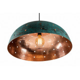 Sandia Agujero Verde - copper lamp covered with patina