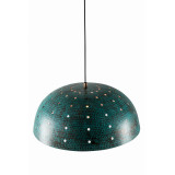 Sandia Agujero Verde - copper lamp covered with patina