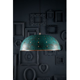 Sandia Agujero Verde - copper lamp covered with patina
