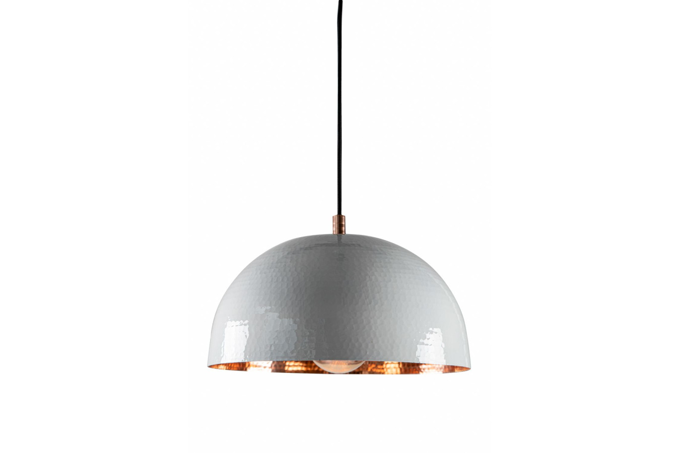 Ceniza Blanca - copper pendant lamp from Mexico