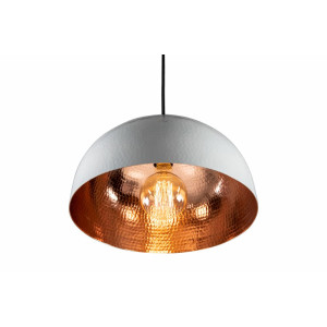 Ceniza Blanca - copper pendant lamp from Mexico