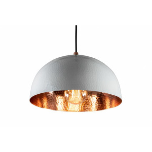 Ceniza Blanca - copper pendant lamp from Mexico