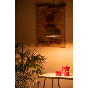 Ceniza Blanca - copper pendant lamp from Mexico